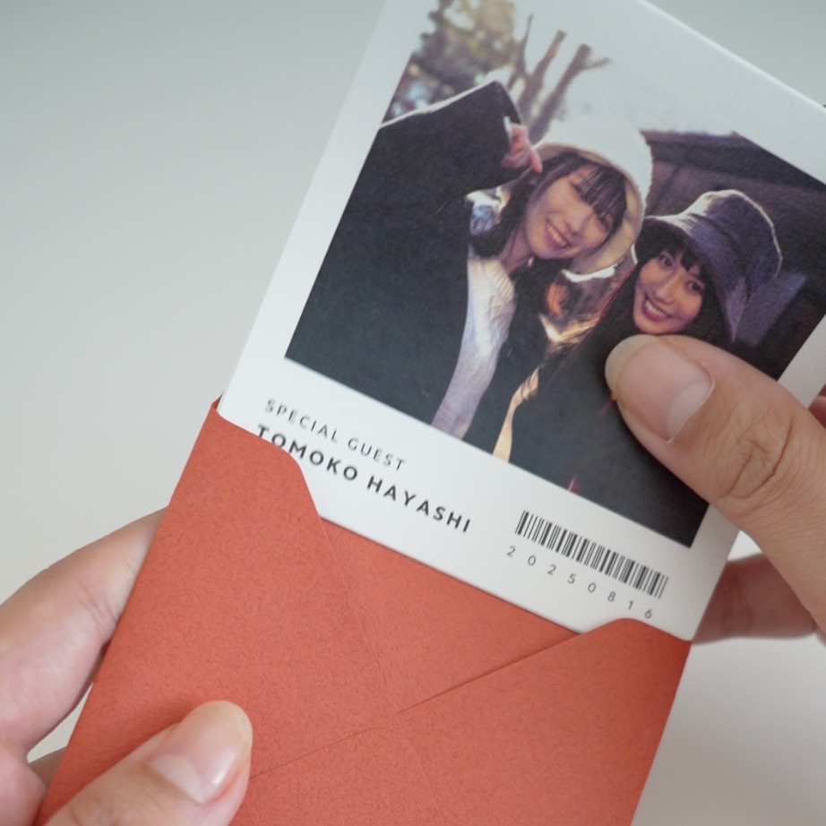 Square Mini Envelope | スクエアミニ封筒 #Memory