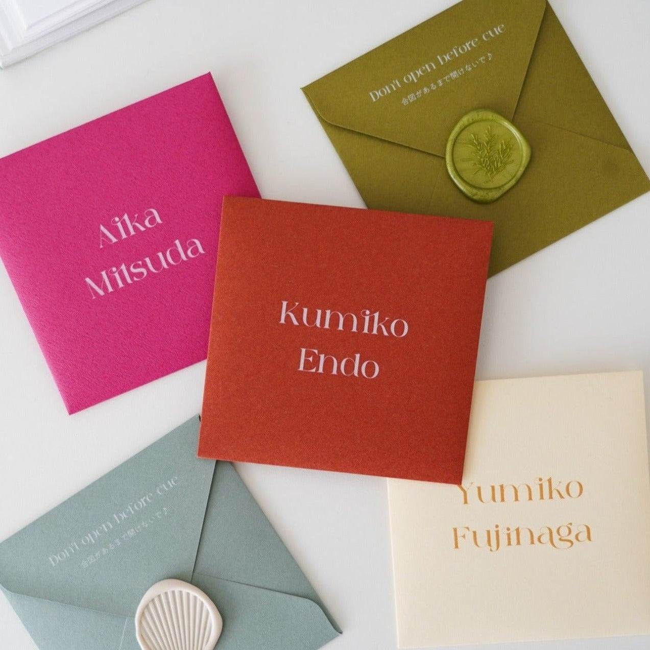 Square Mini Envelope | スクエアミニ封筒