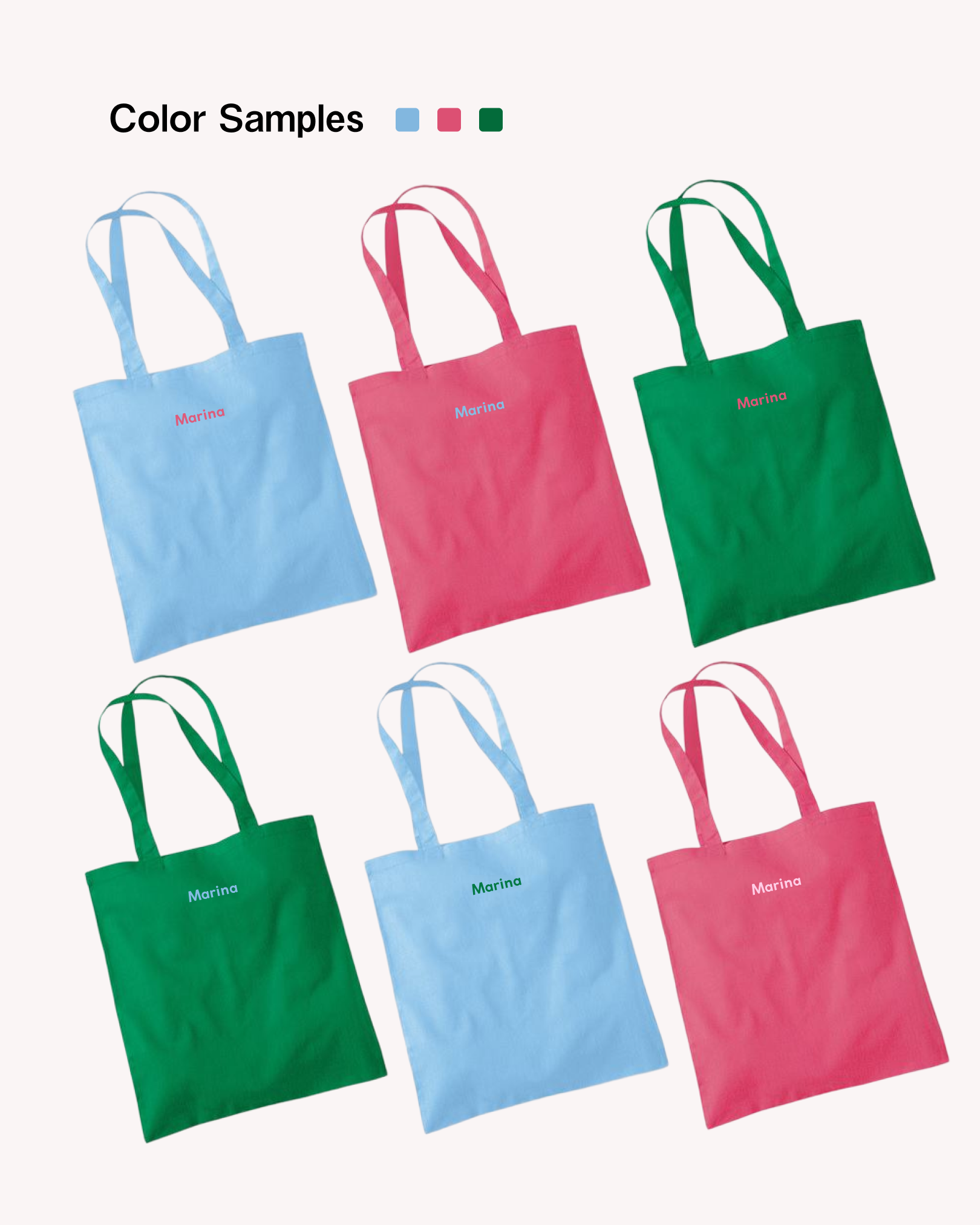 ゲストのお名前入り | 席札トートバッグ