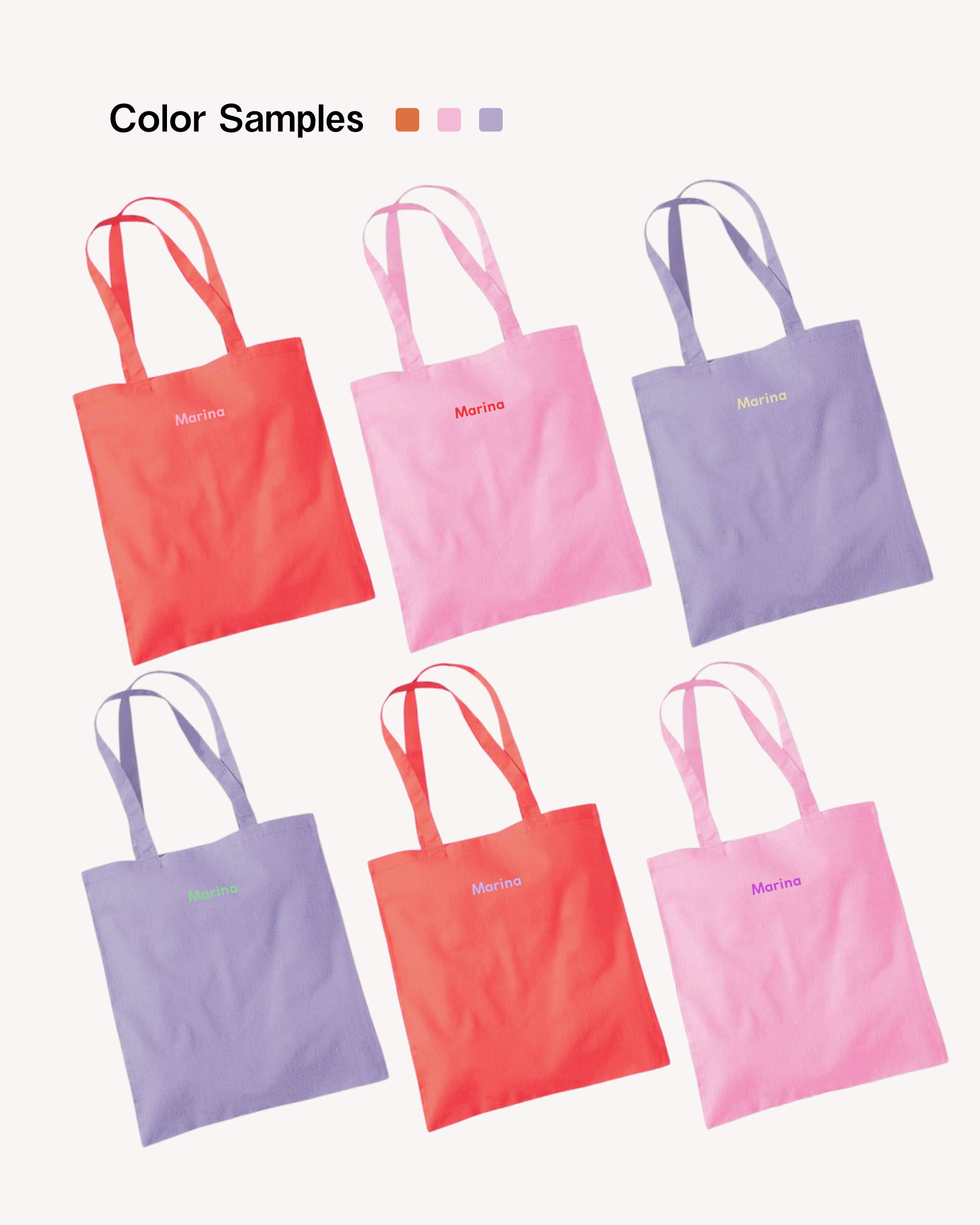 ゲストのお名前入り | 席札トートバッグ