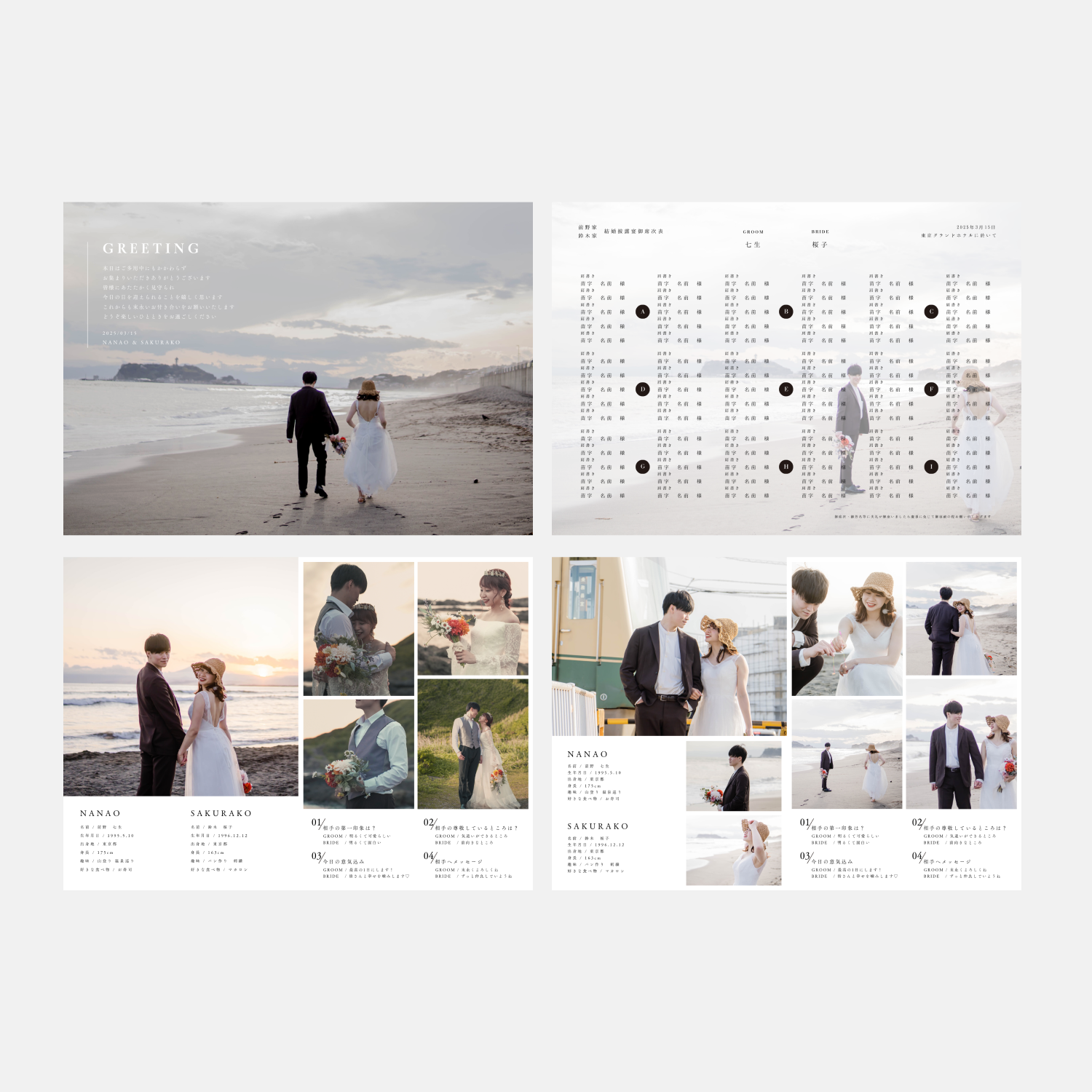 Profile book Template #North pole