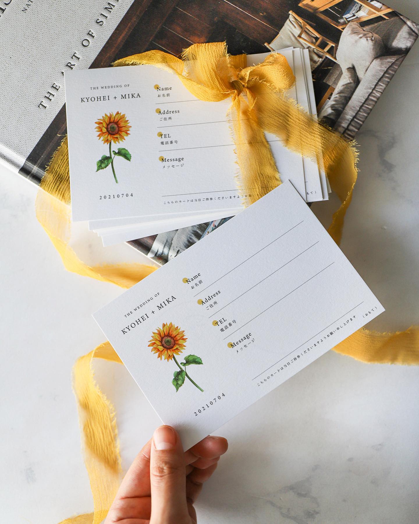 Guest card / はがきサイズ