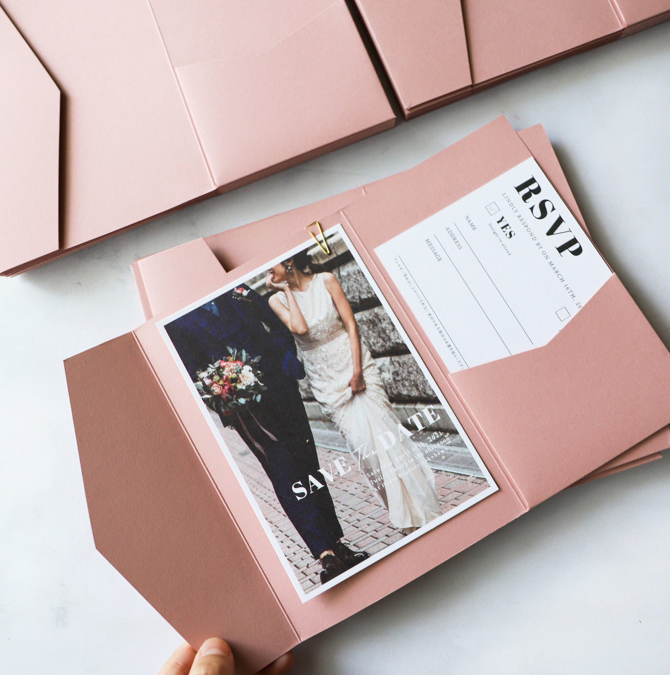 Pocket Holder | Dusty Pink