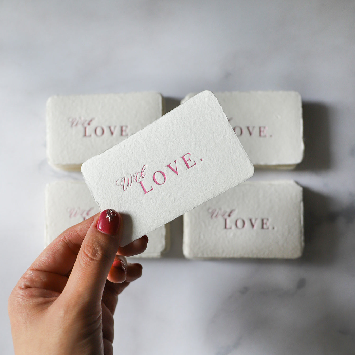 Message Card / With LOVE【10枚セット】