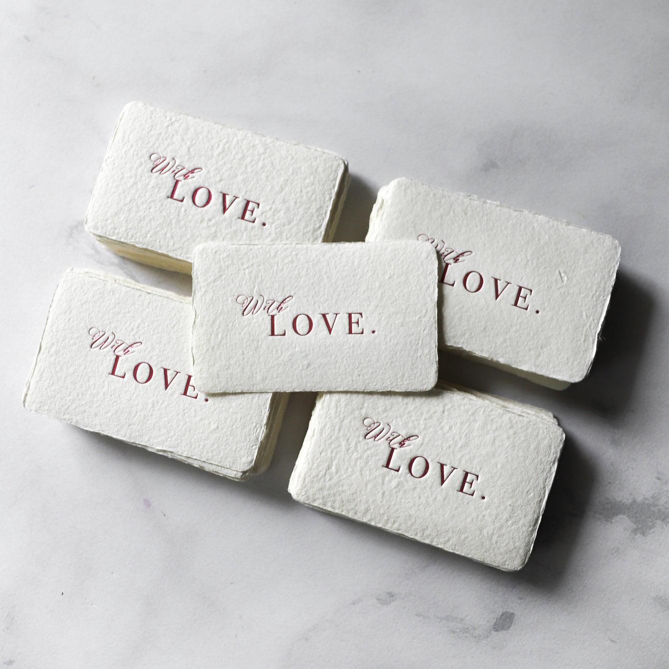 Message Card / With LOVE【10枚セット】