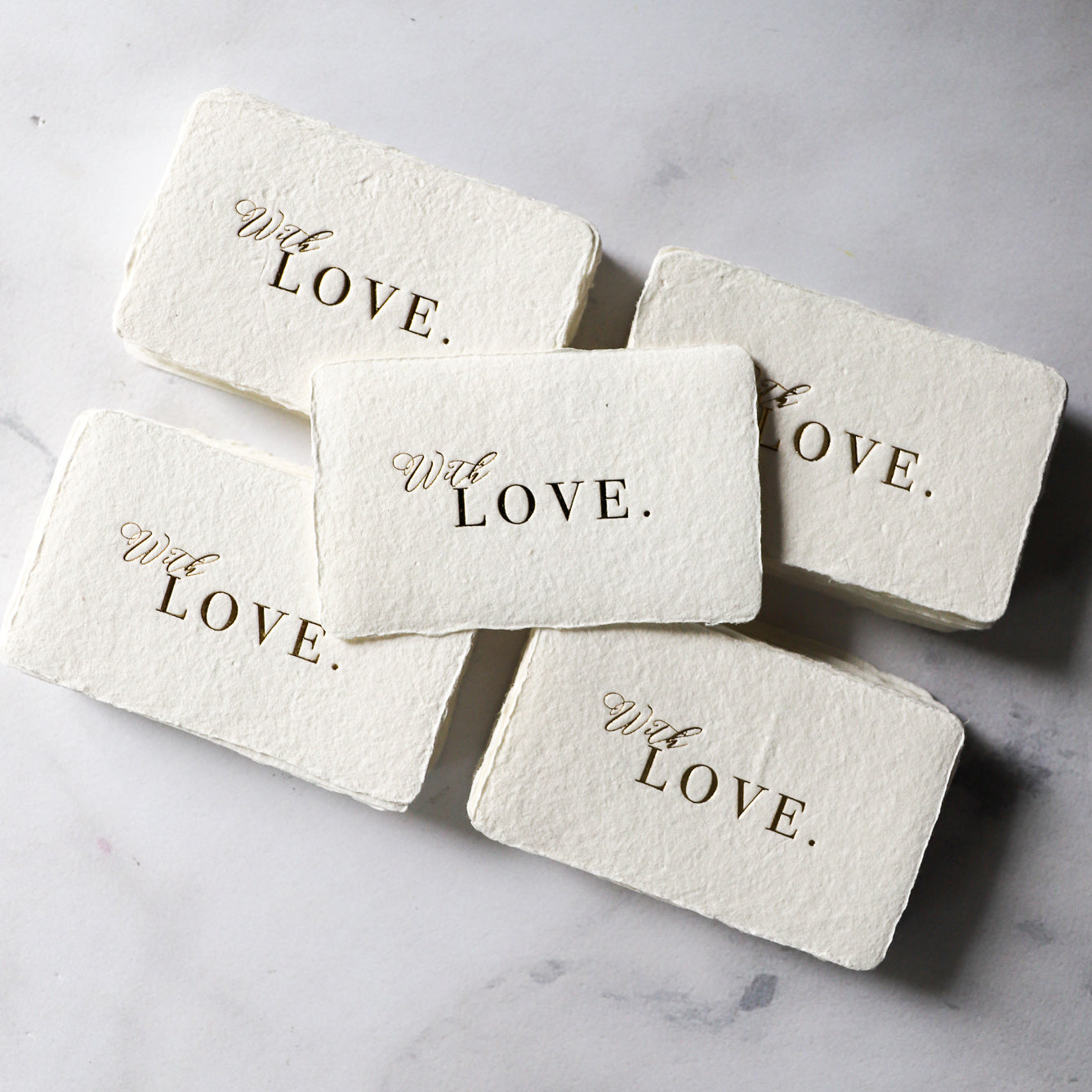 Message Card / With LOVE【10枚セット】
