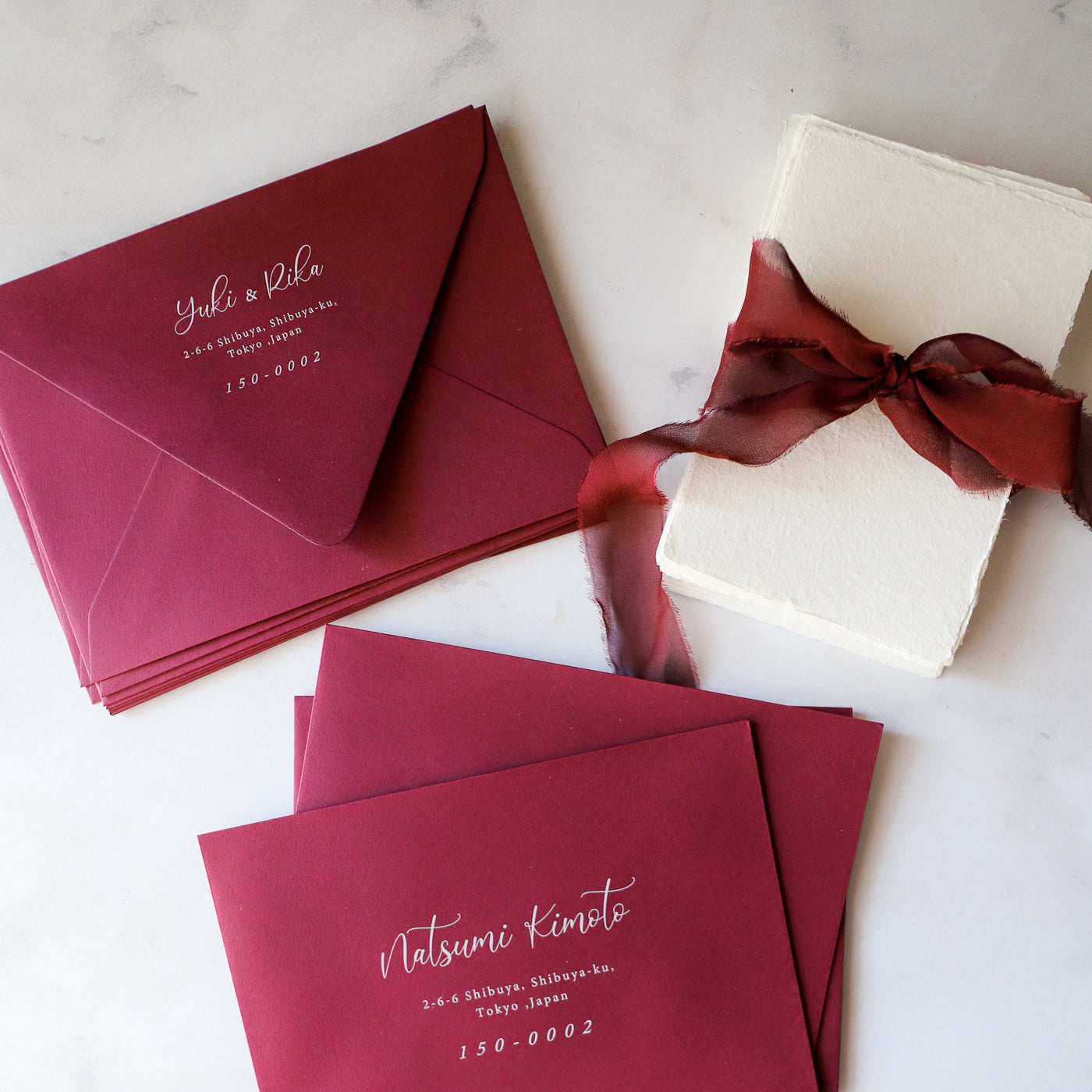 Silk Chiffon | Burgundy