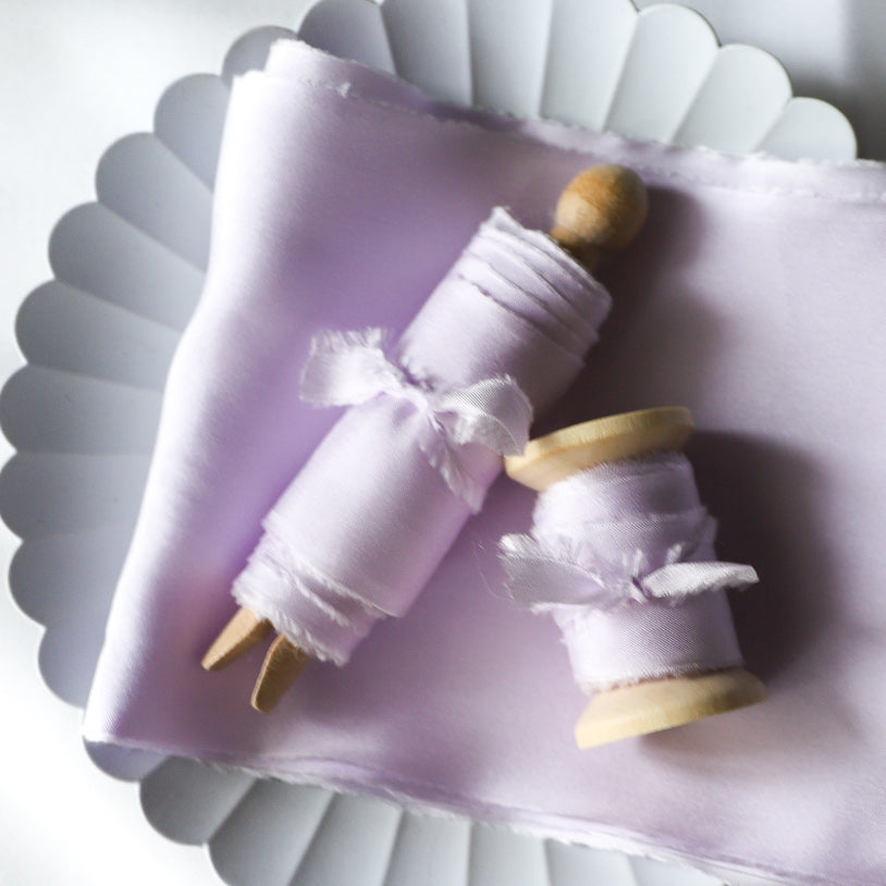 Classic Silk Ribbon | Light Purple