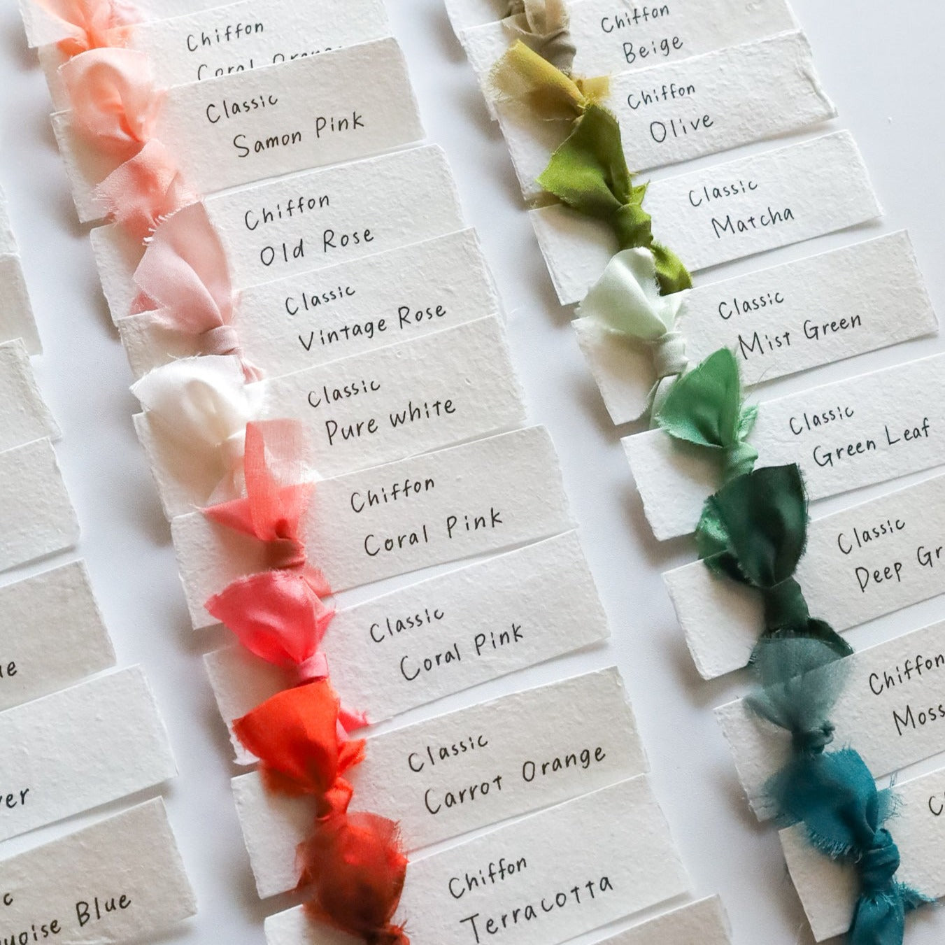 Silk Ribbon Sample Set