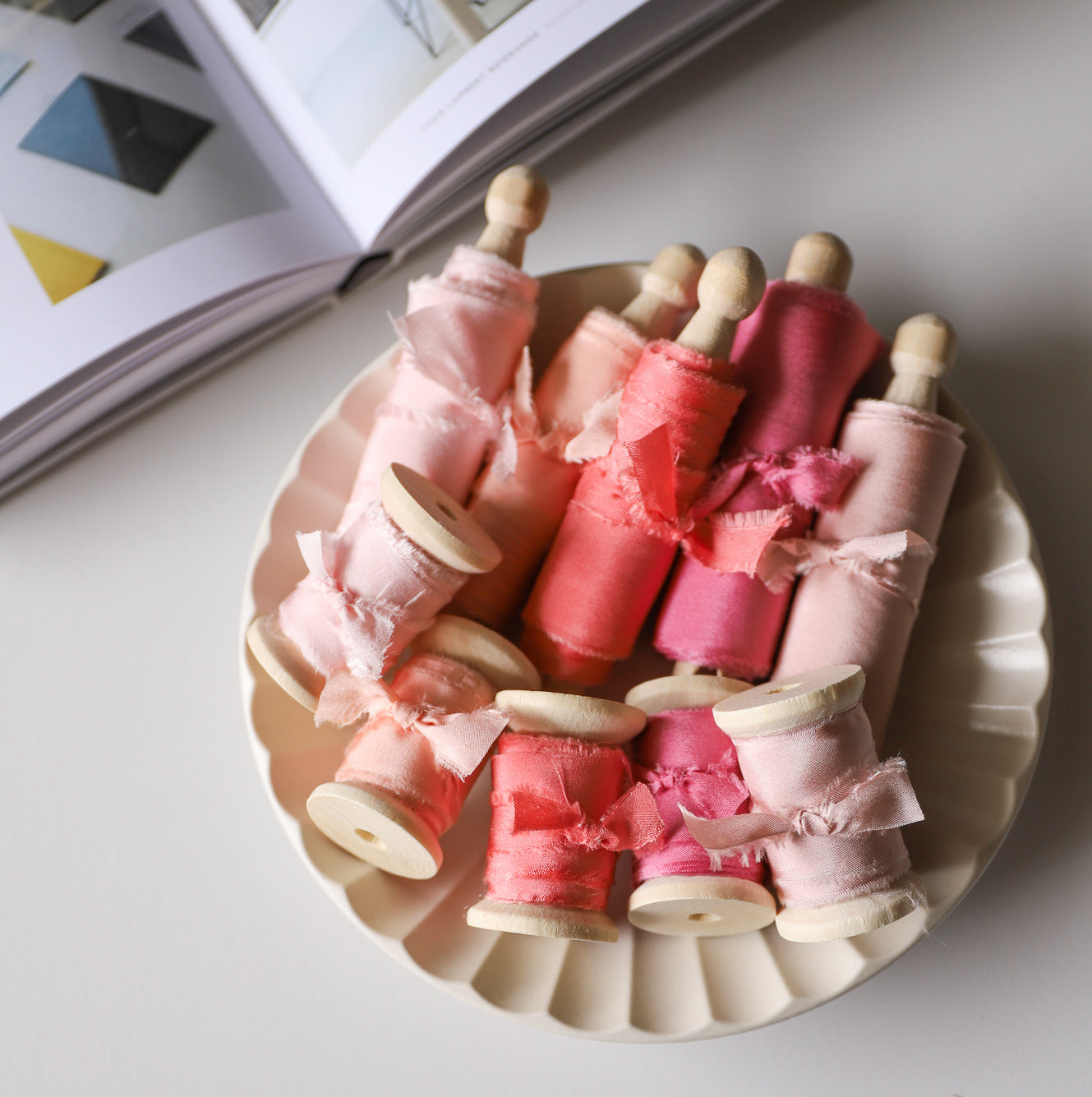 Classic Silk Ribbon | Samon Pink
