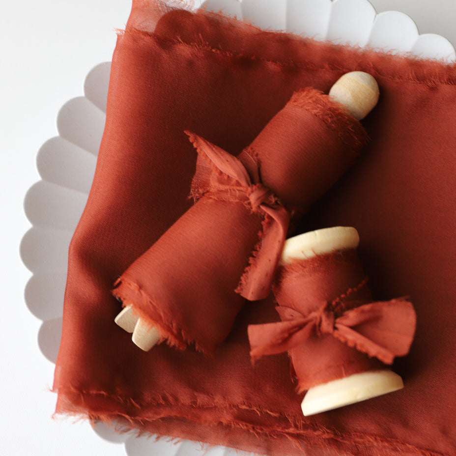 Silk Touch Chiffon | Terracotta