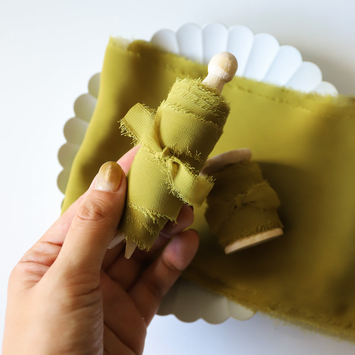 Silk Touch Chiffon | Olive