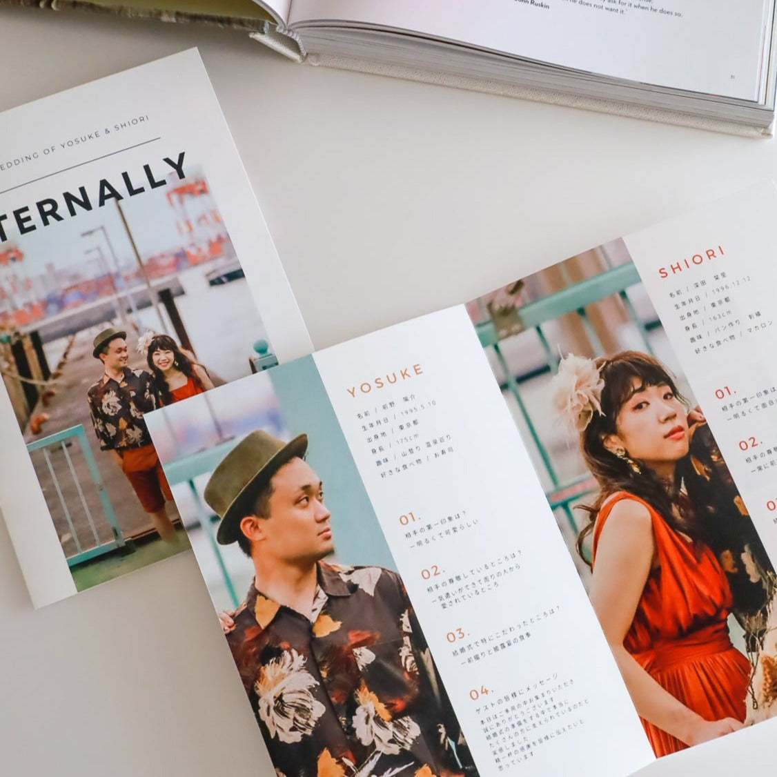 Profile book Template #Harbor