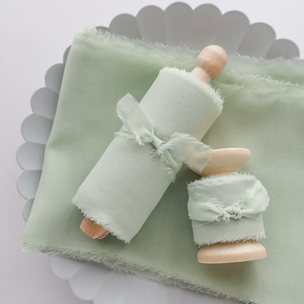 Silk Touch Chiffon | Mist Green