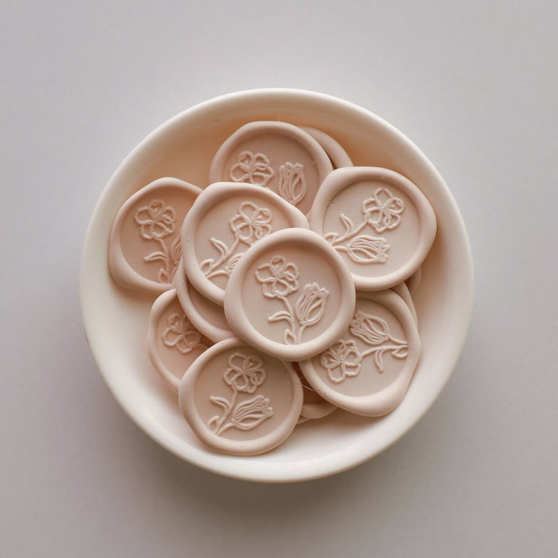 Sealing Stamp / Botanical / White /10枚入り