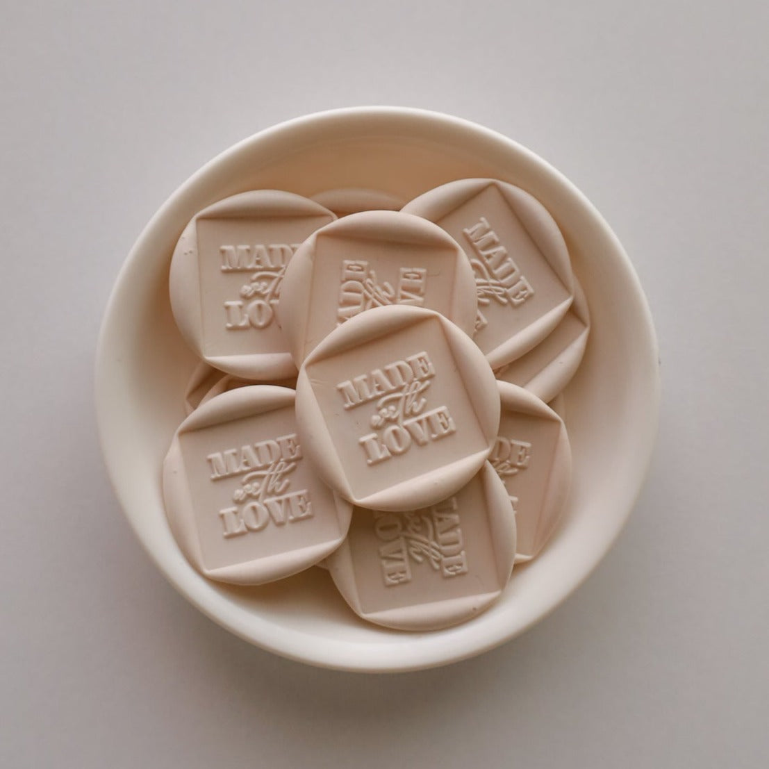Sealing Stamp / Made with Love / White /10枚入り