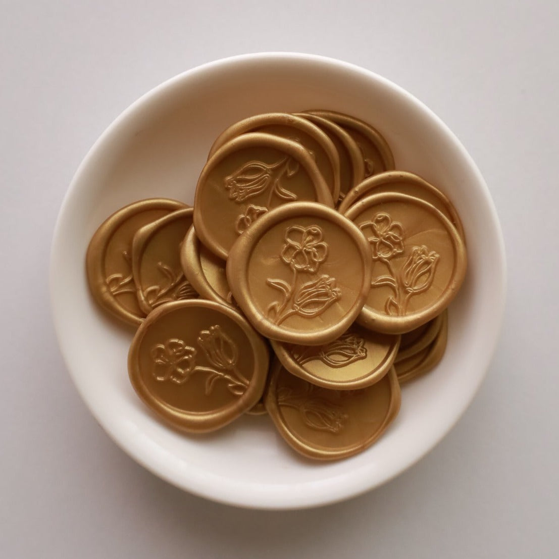 Sealing Stamp / Botanical / Gold /10枚入り