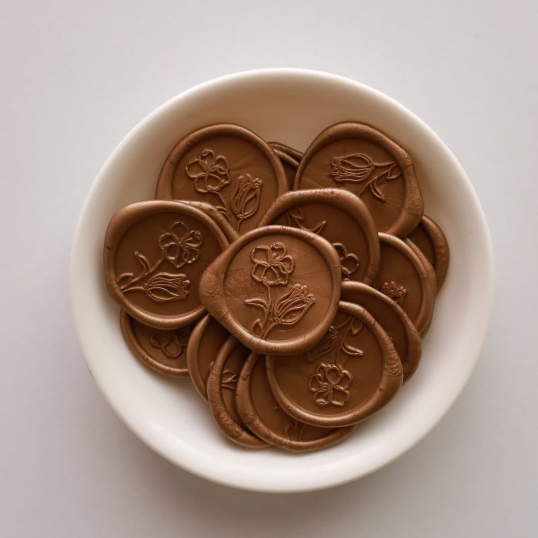 Sealing Stamp / Botanical / Bronze /10枚入り