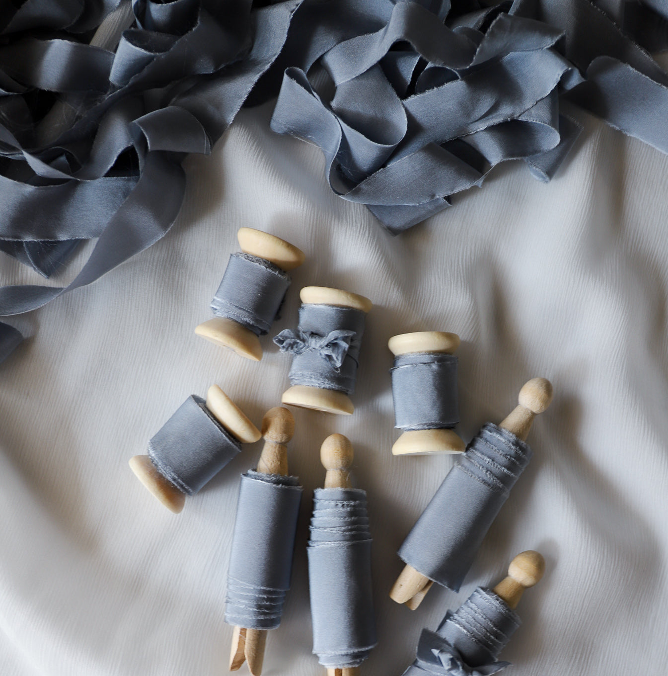 Classic Silk Ribbon | Ice Blue
