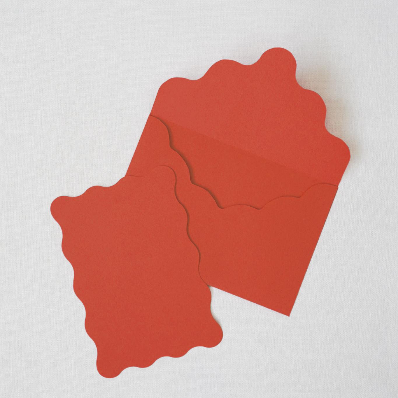 Wave Envelope | Terracotta