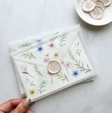 Print Envelope | Pastel Flower